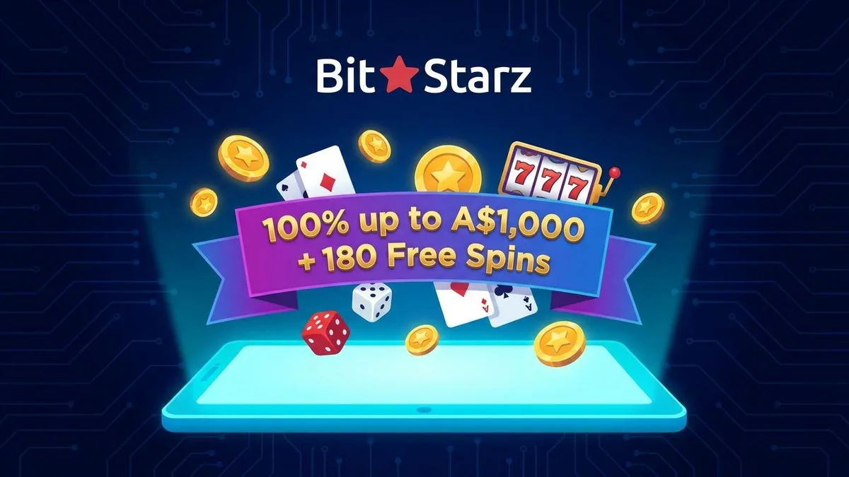 BitStarz bonus screen