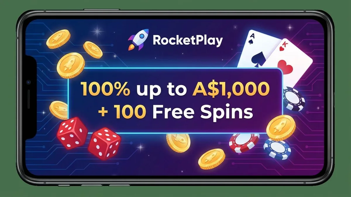 RocketPlay bonus screen